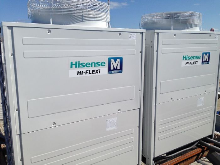 Proyectos, venta e instalación de equipos de flujo de refrigerante varable (VRF) para aire acondicionado en Cancún